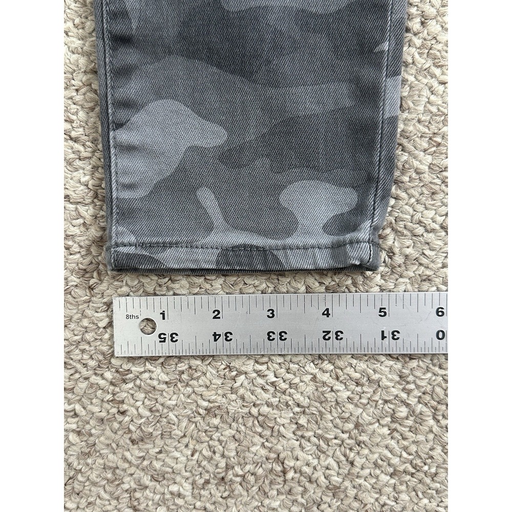 Seven Utility Ankle Skinny Women's Jeans Size 6(Actual 32x27) Camo Y2K Military - Picture 15 of 16